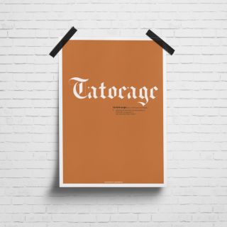 Poster Tatoeage