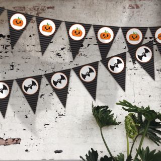 Vlaggenlijn Halloween